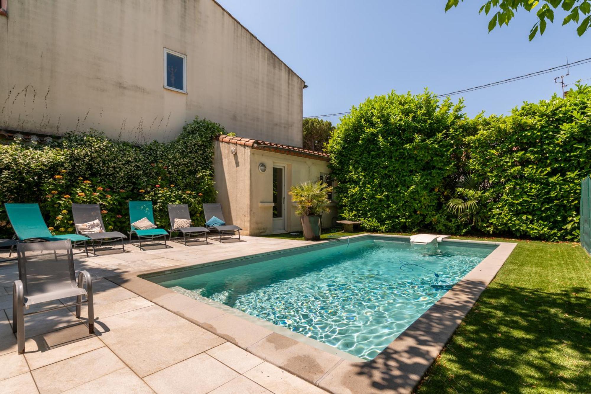 Villa La Casa Grande - Piscine - Wifi - Parking Carcassonne Exterior foto